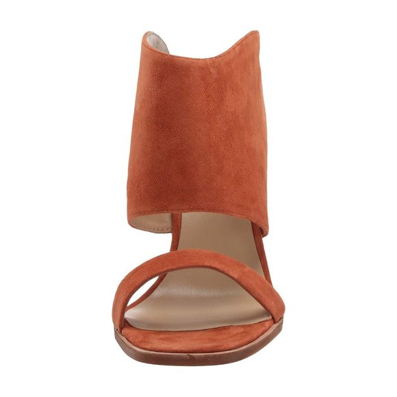 42 Gold Linx Heeled Slides in Mecca Tan 8.5W - Picture 2 of 11